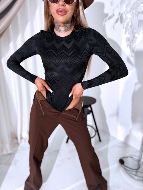 Bodysuit "MIRACLE HS8791" - BLACK